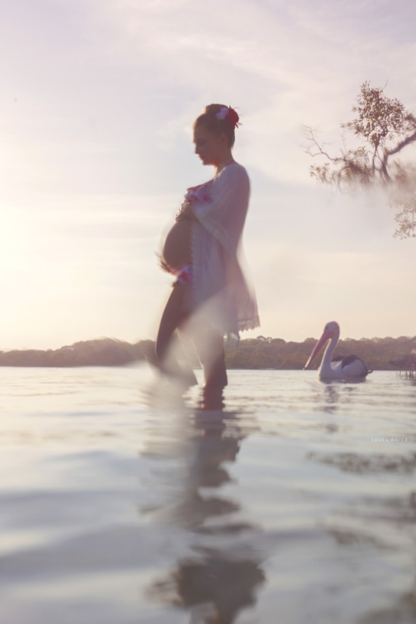 Maui Maternity Photographers Water Pregnancy Session Love Water Photography 2402