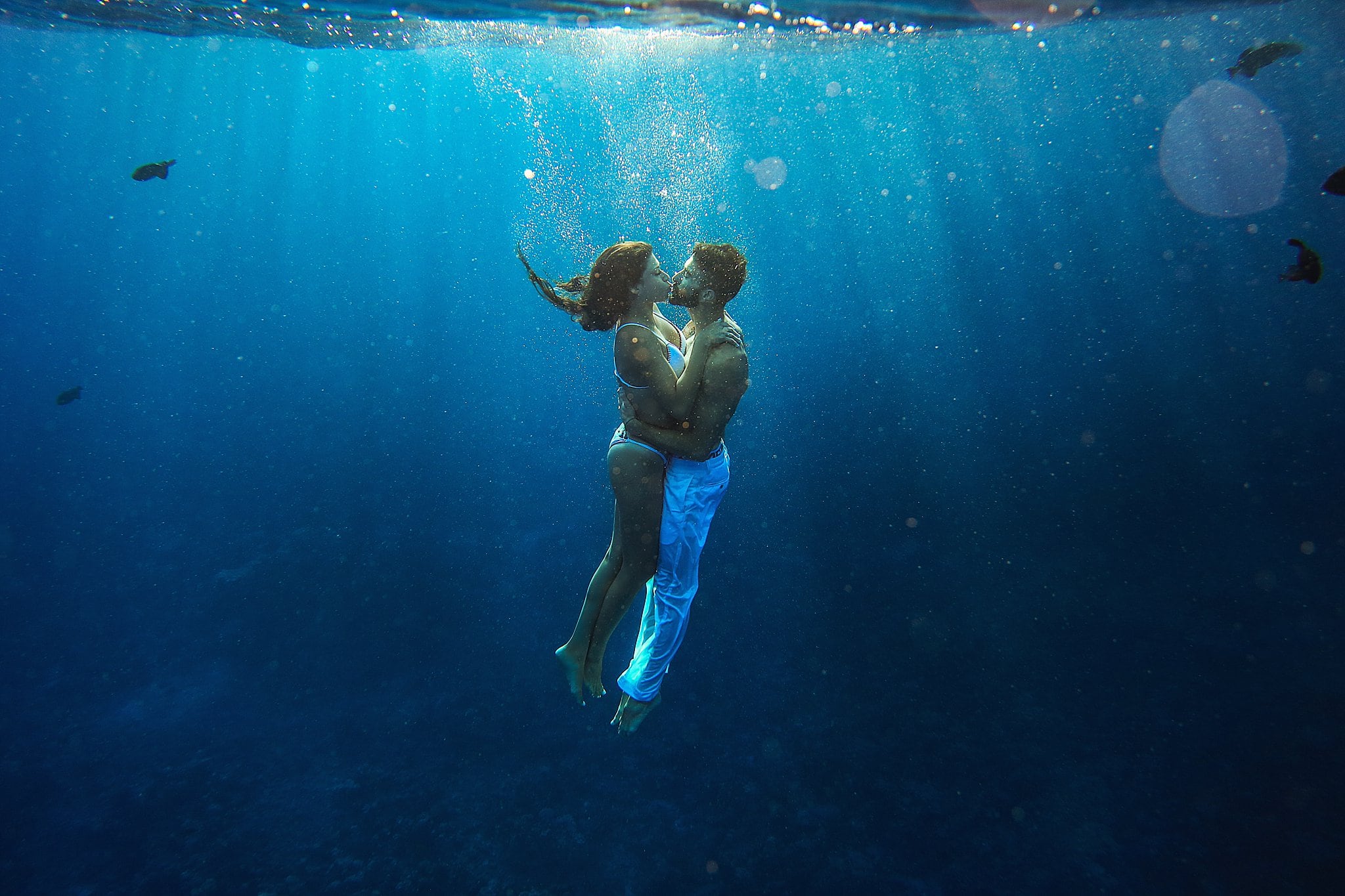 Maui Underwater Photographers Love + Water Photography