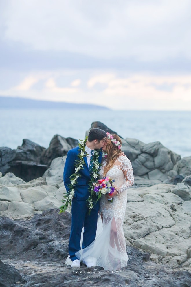 Ironwoods Beach Wedding Maui Love Water Photography