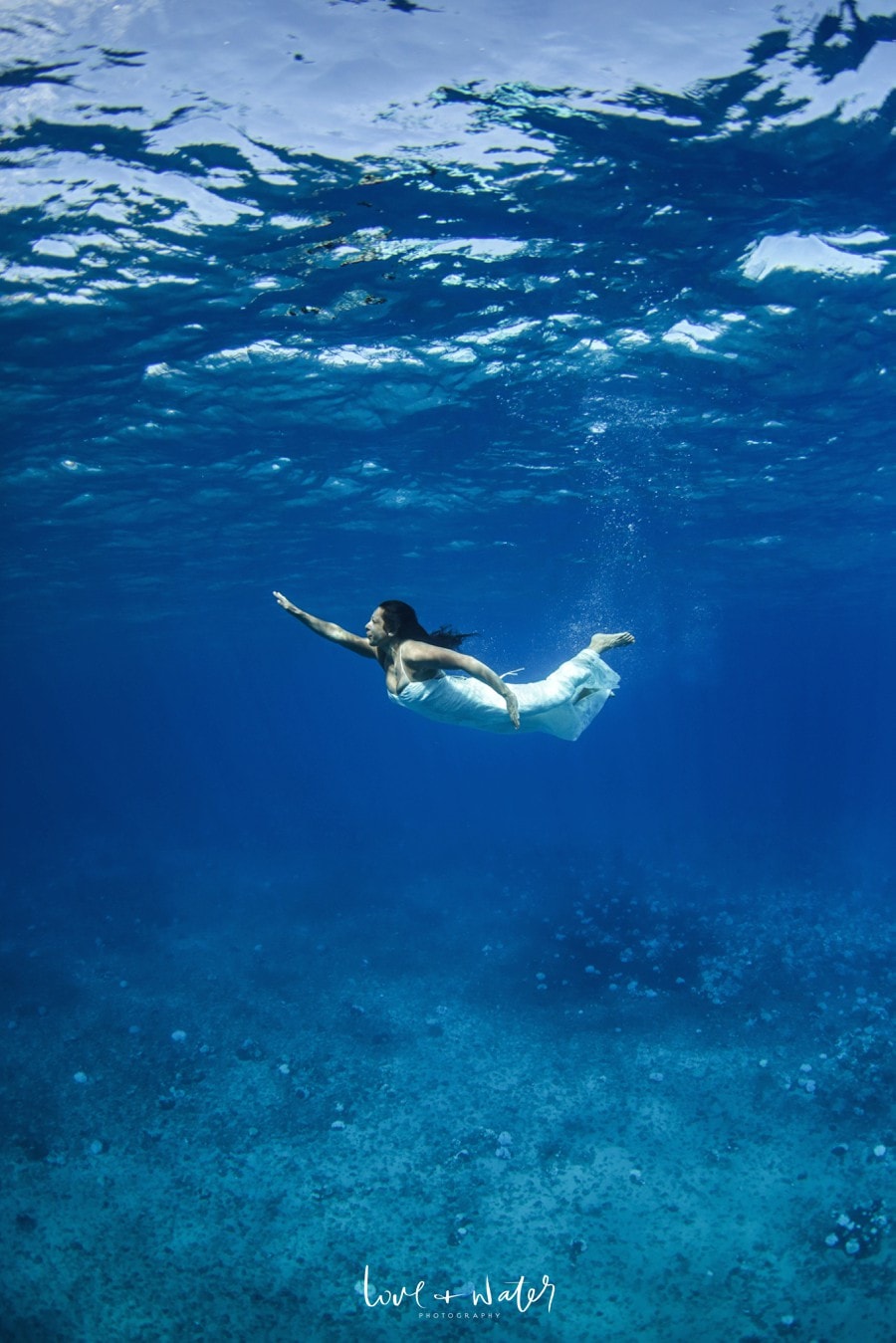 Maui Photographers Underwater Portraits Love + Water Photography
