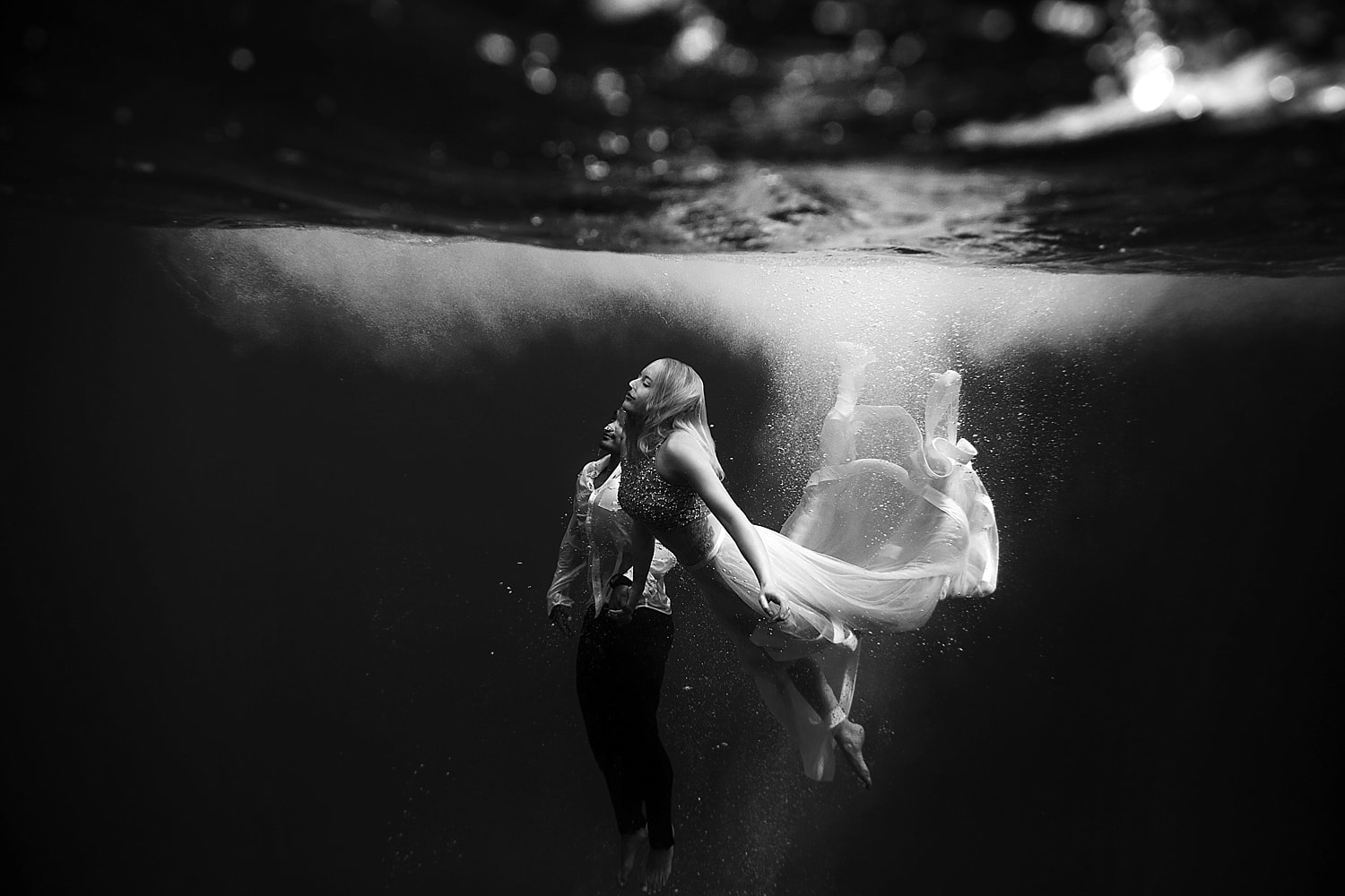 Maui Underwater Photographers Couples Portraits | Love + Water Photography