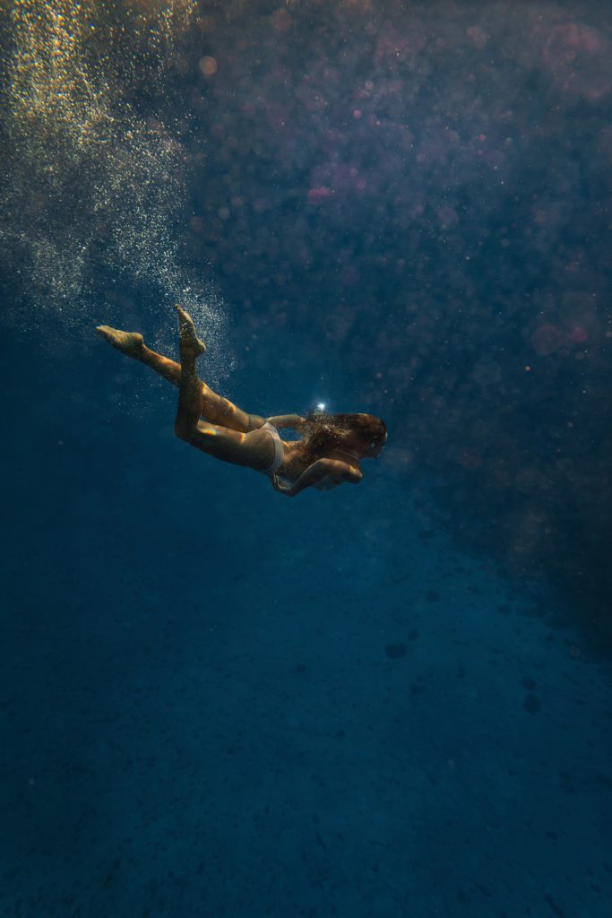 Fine Art Underwater Portraits on Maui - Love + Water