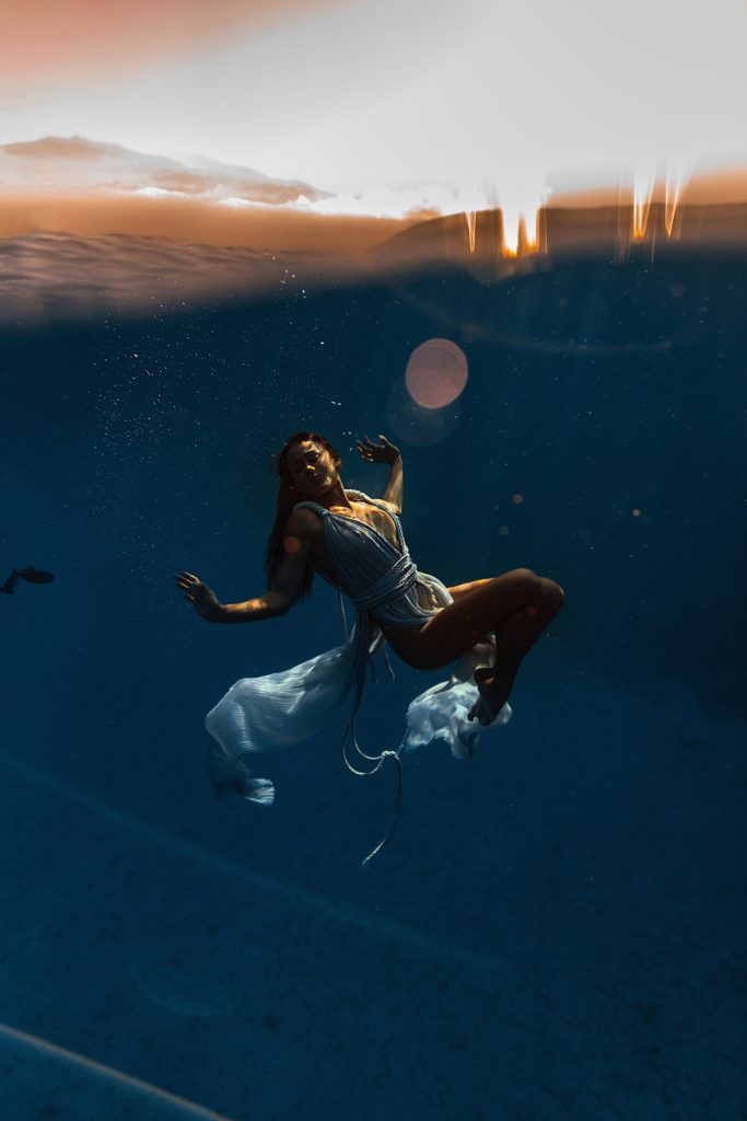 Fine Art Underwater Portraits on Maui - Love + Water