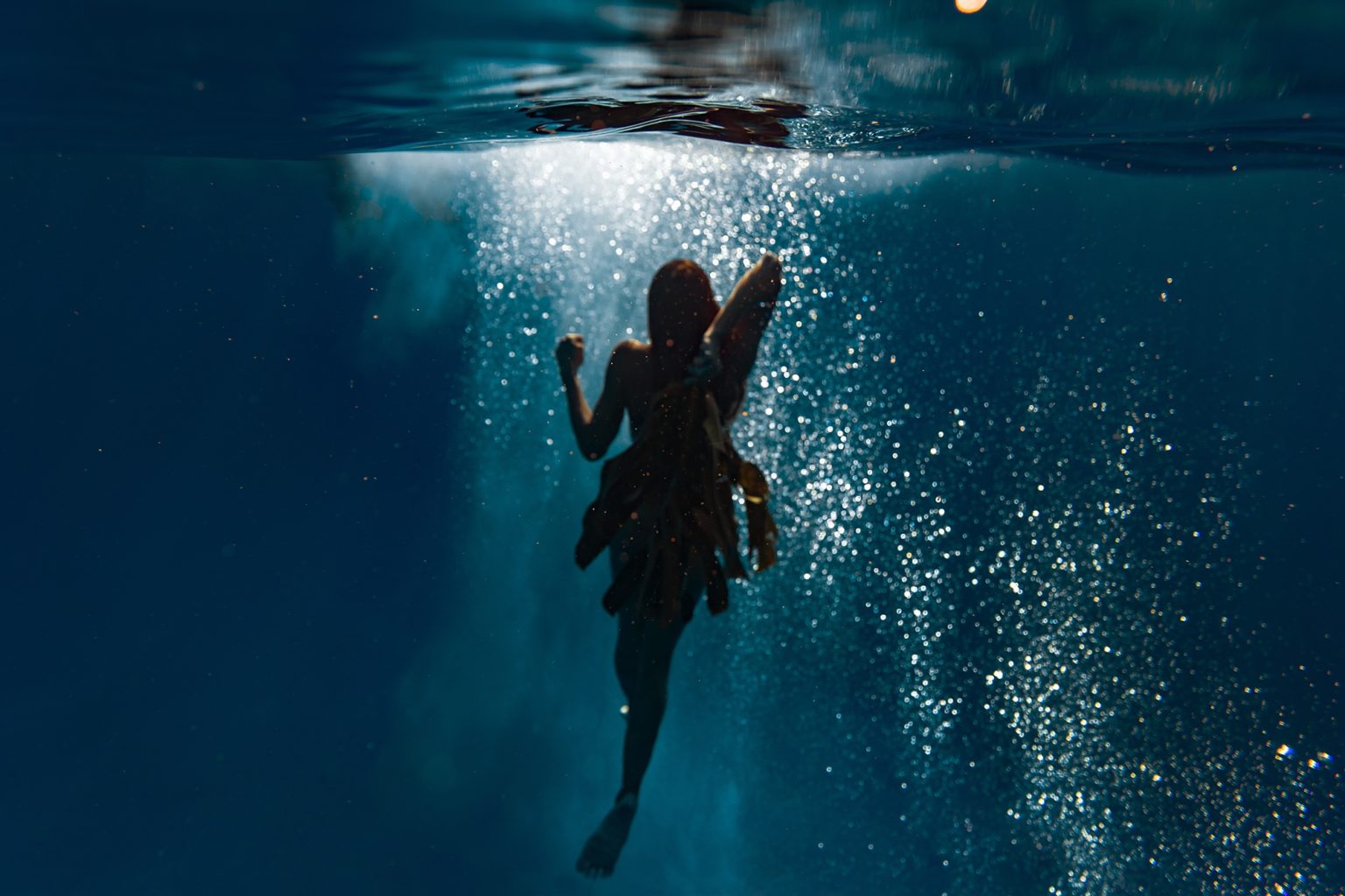 Fine Art Underwater Portraits on Maui - Love + Water