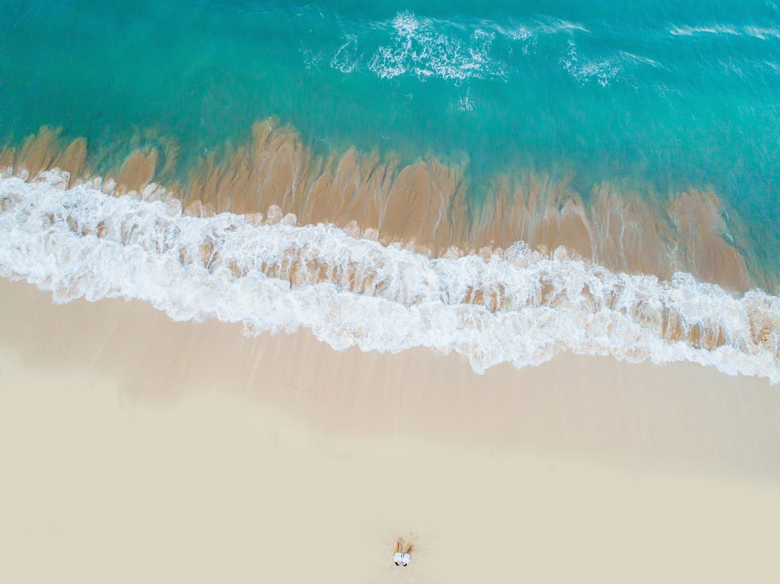 Maui beach and drone engagement portraits - Love + Water