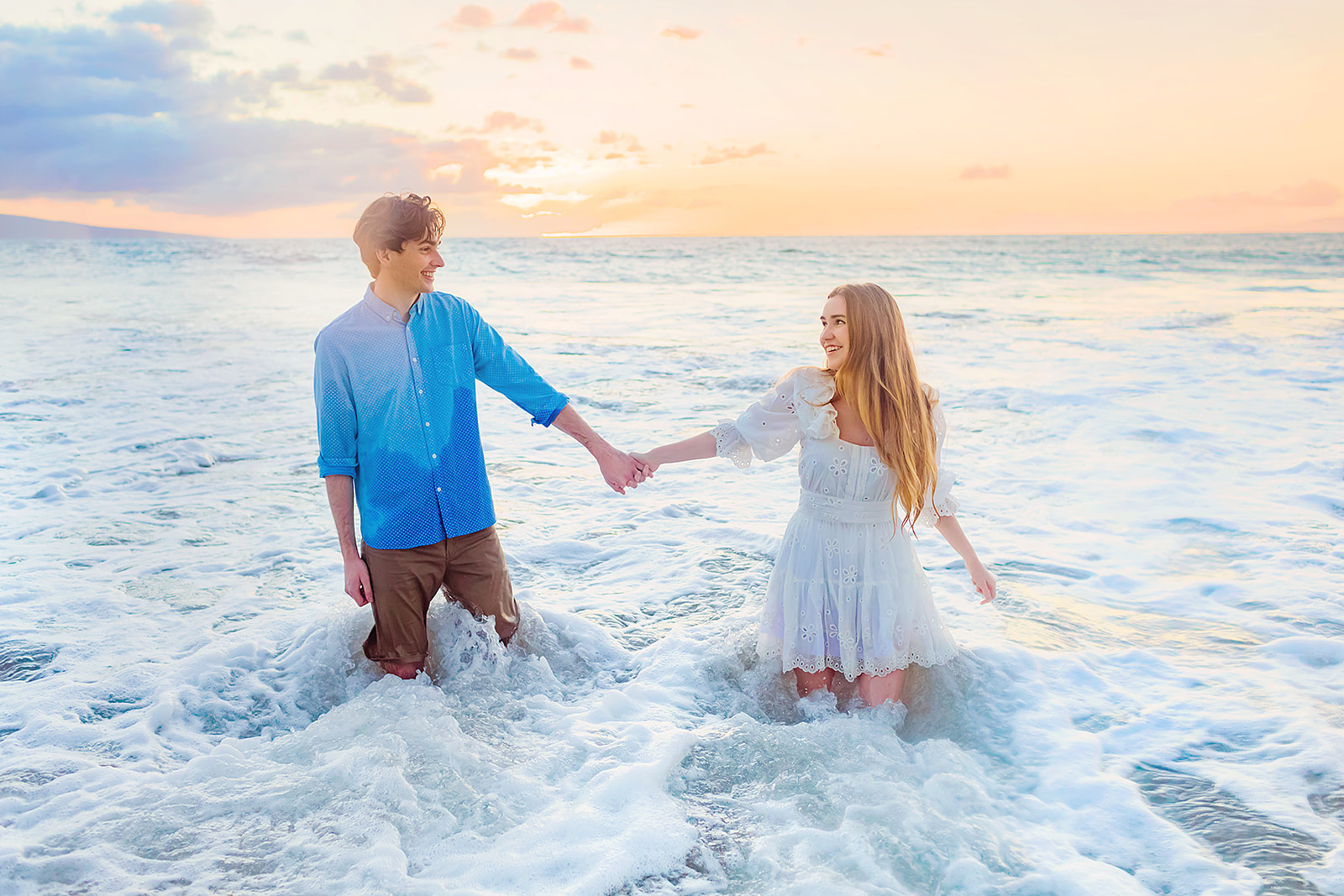 Mia Maples’ Maui Engagement Photos | Love + Water