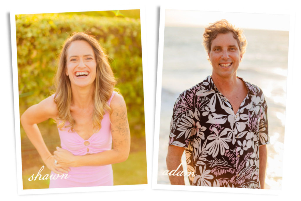 Shawn Ravazzano and Adam Ravazzano of love and water photography on Maui