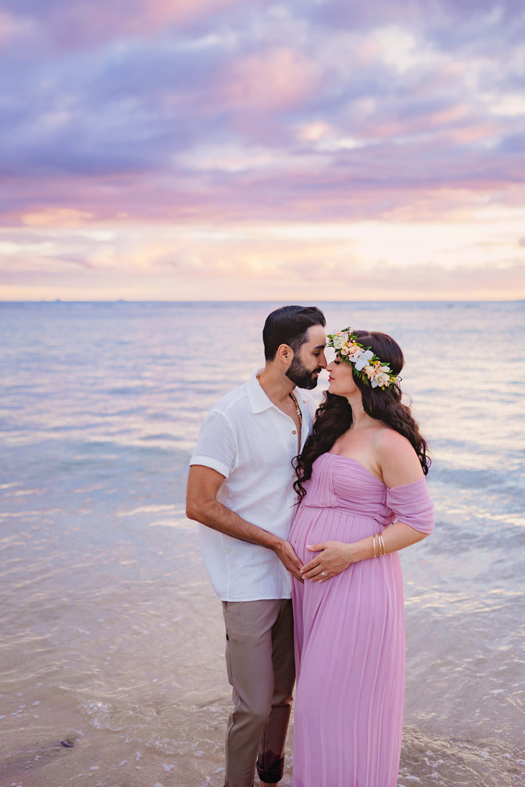 Sunset Maternity Photoshoot In West Maui Love Water 1752