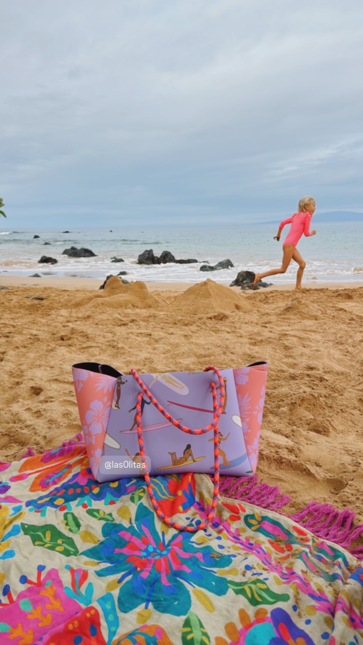 las olitas tag aloha collab tote